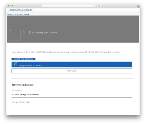 MDLWP WordPress theme - hadosushi.com
