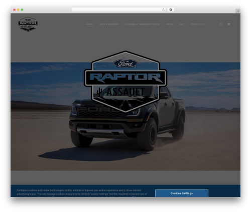Modules WordPress theme - rangerraptorassault.com