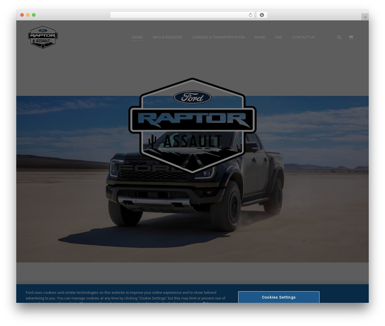 Modules WordPress theme - rangerraptorassault.com