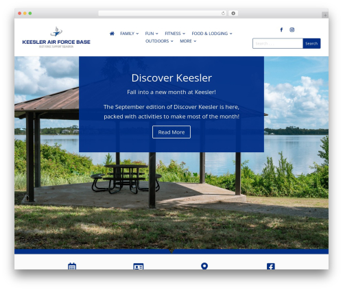 Theme WordPress Divi - keesler81fss.com