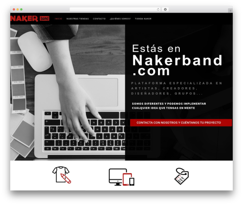 TM Heli WordPress theme - nakerband.com