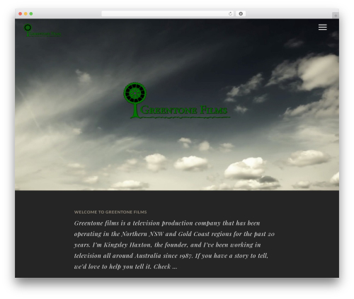 TV Elements premium WordPress theme - greentonefilms.com