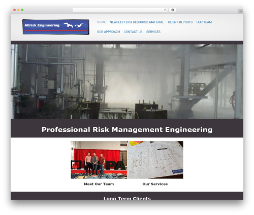 WordPress theme Beaver Builder Theme - allriskengineering.com