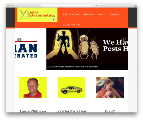 WordPress theme Fine Pro - lanceexterminating.com WordPress theme Fine Pro - lanceexterminating.com