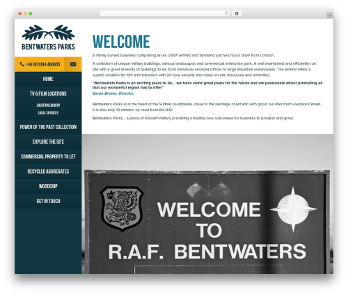 WordPress theme Spring Theme - bentwatersparks.com