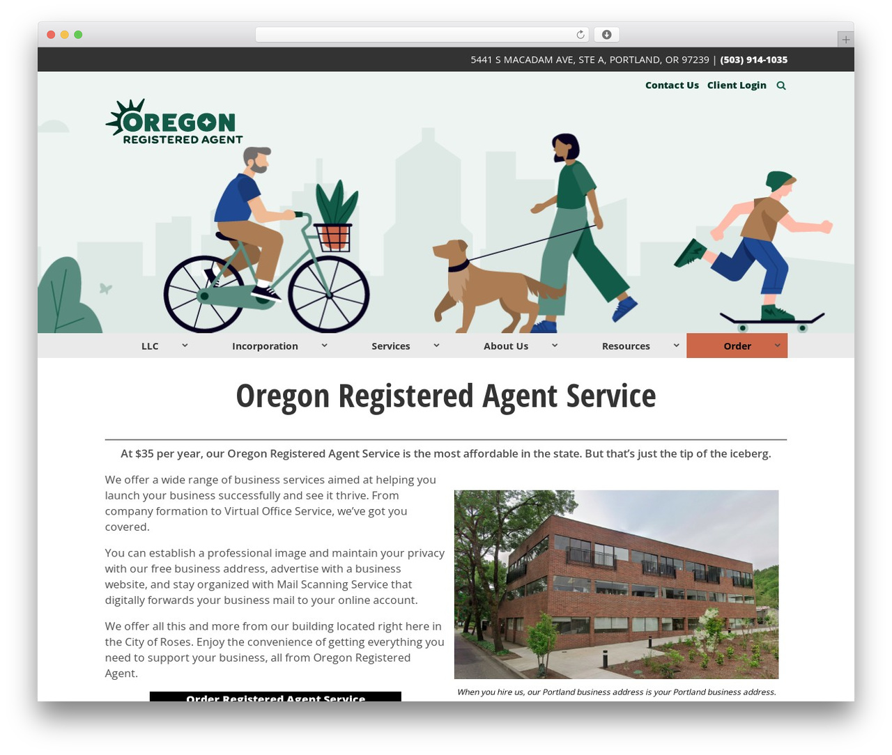 WordPress theme The Theme - oregonregisteredagent.com