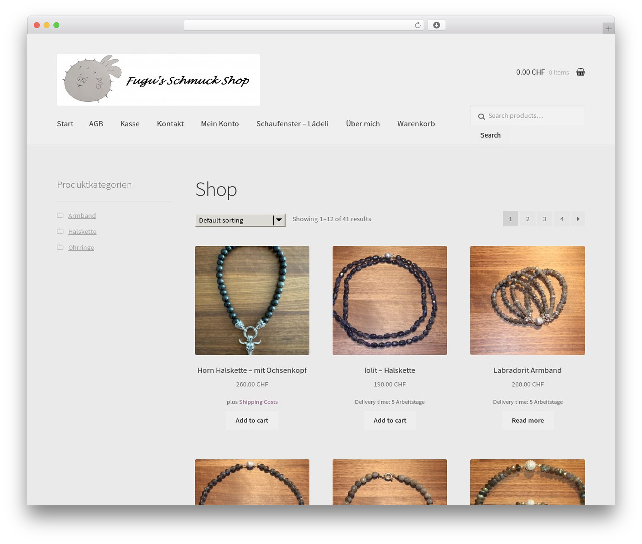 WordPress website theme Storefront - fuguschmuck.ch WordPress website theme Storefront - fuguschmuck.ch