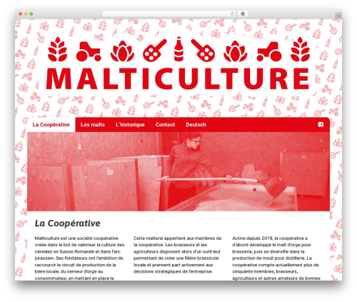 Easy remove footer credit WordPress plugin - malticulture.ch