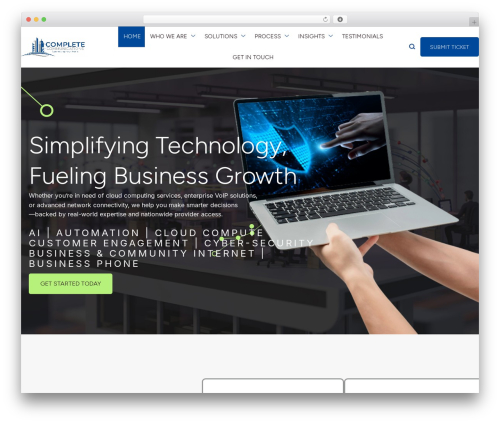 GeneratePress WordPress theme - completecommonline.com