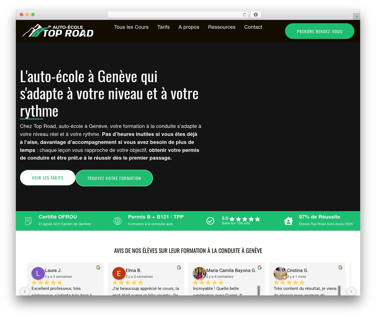 Hello Elementor theme WordPress - toproad-autoecole.com
