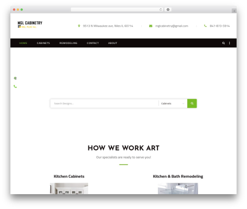 Vic galleries WordPress plugin - mglcabinetry.com