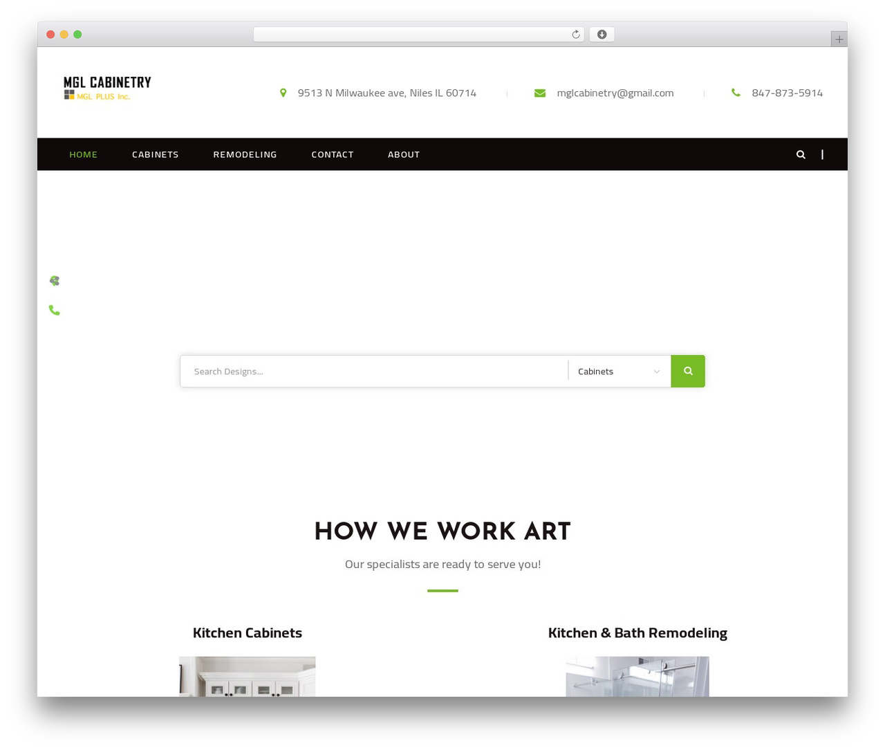 Kitchen WordPress theme - mglcabinetry.com Kitchen WordPress theme - mglcabinetry.com