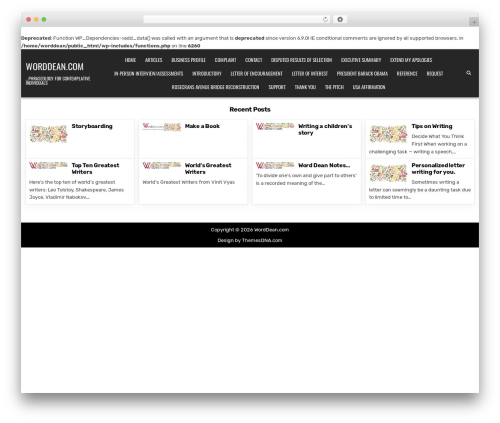 ListMode PRO WordPress theme - worddean.com