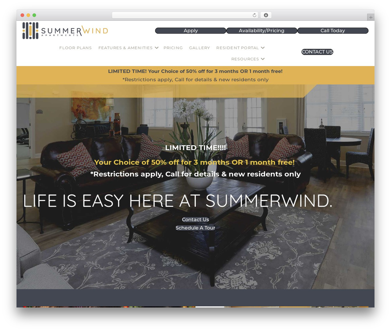 Theme WordPress Beaver Builder Theme - summerwindapartments.com