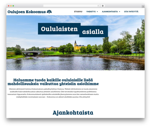 Theme WordPress Hello Elementor - oulujoenkokoomus.fi