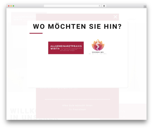 WordPress theme th3design basic - wirth-lb.de