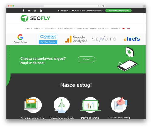WP theme OptimizeWP - seofly.pl
