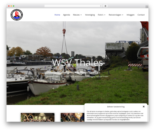 Divi theme WordPress - wsvthales.nl