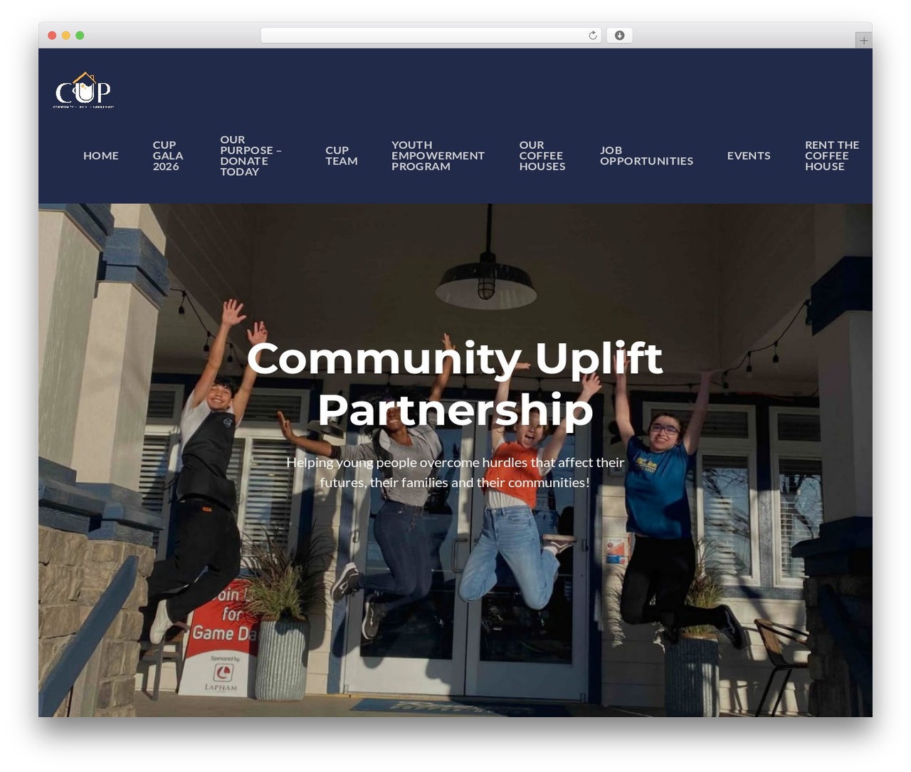 Emphasis top WordPress theme - cupcolorado.org
