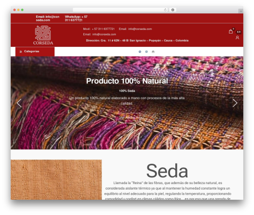 Enwoo WordPress theme - corseda.com