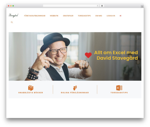GeneratePress WordPress theme - stavegard.se