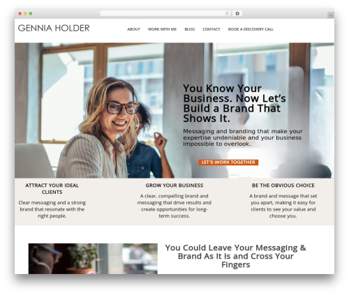Headway excerptsplus WordPress plugin - genniaholder.com