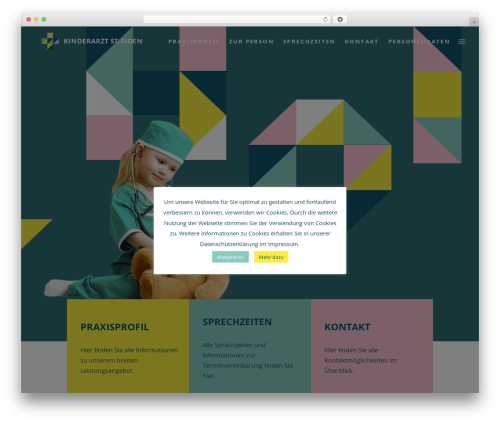 Pxlz WordPress theme - kinderarzt-stfiden.ch