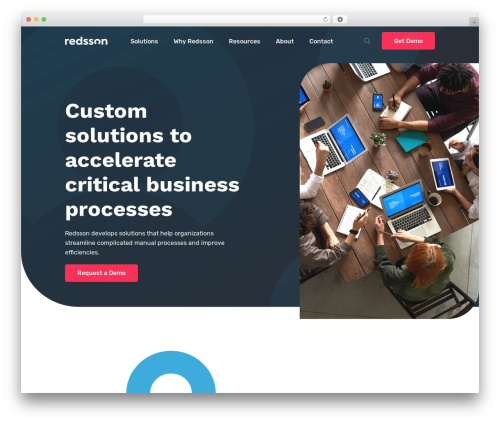 Redsson Theme WordPress theme - redsson.com