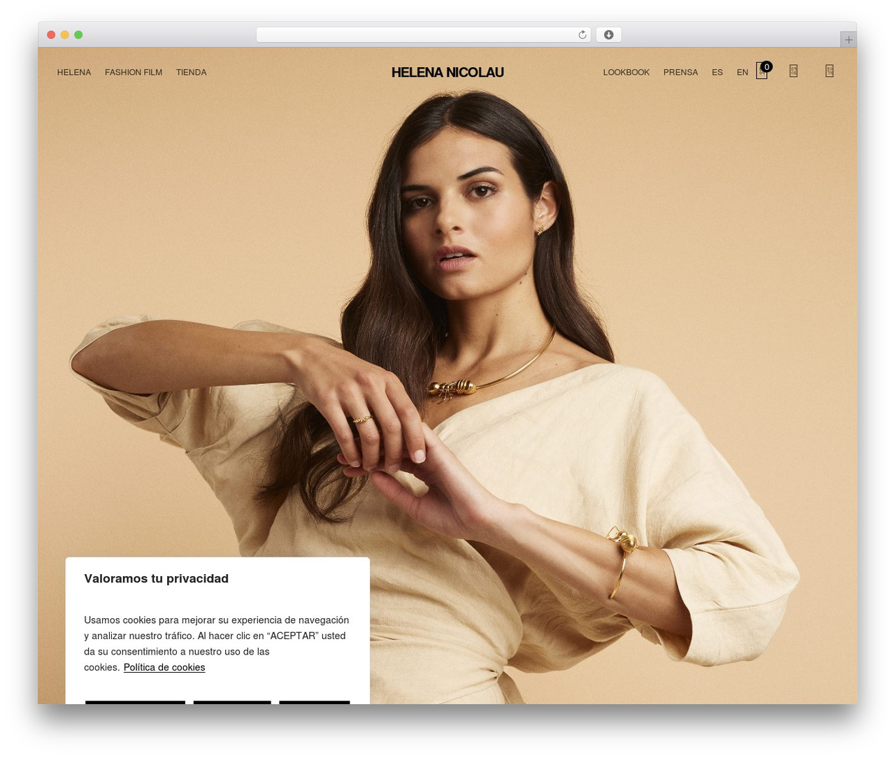 Salient WordPress theme - helenanicolau.com