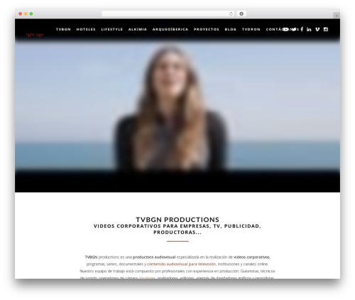 Silverscreen theme WordPress - tvbgn.com