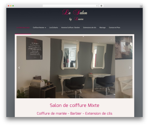 Souffle theme WordPress - lesalonbylaura.com