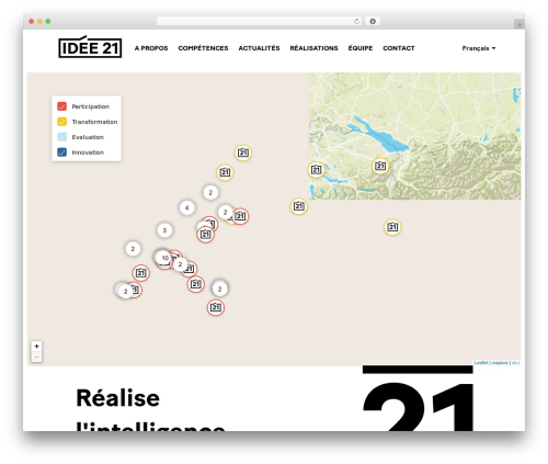 Starter theme WordPress - idee21.ch