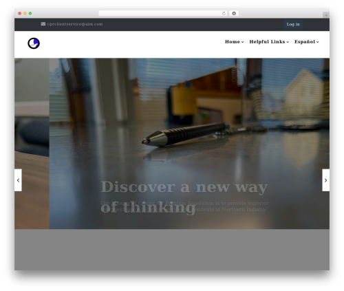 Teczilla WordPress theme - centerforproblemresolution.org