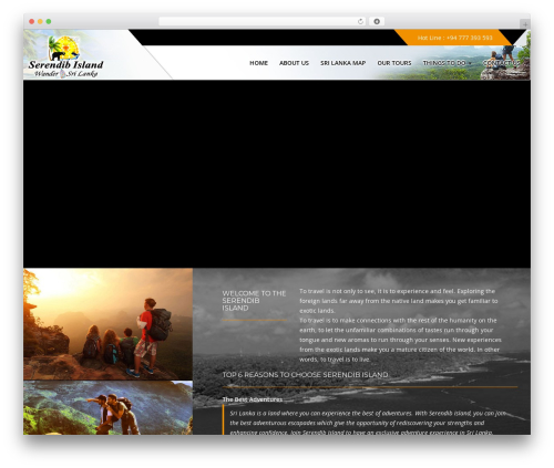 Theme WordPress Museum Premium Wordpress Theme - serendibisland.com