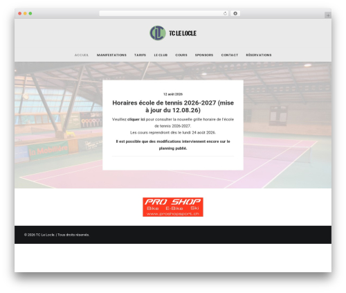 Uncode WordPress theme - tclelocle.org
