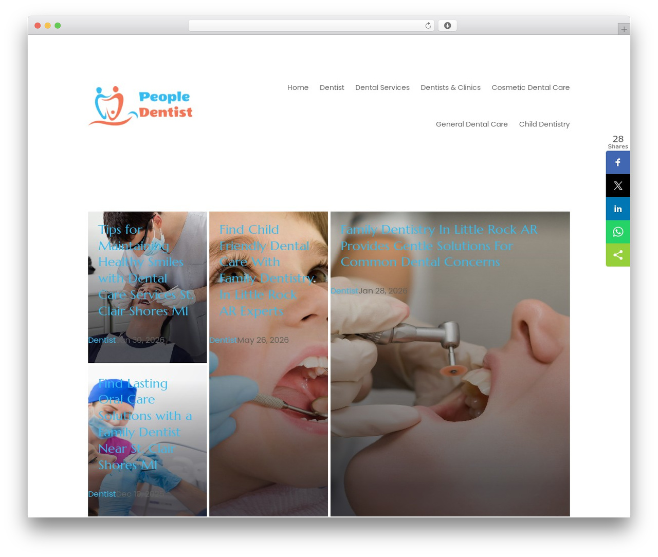 WordPress theme Divi Child Theme - peopledentist.org