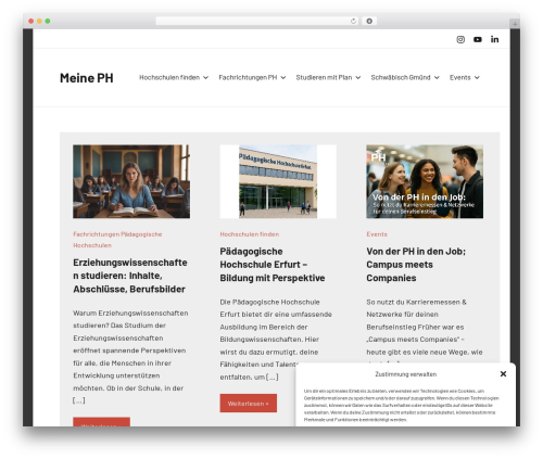Harrison pro WordPress plugin - meine-ph.de