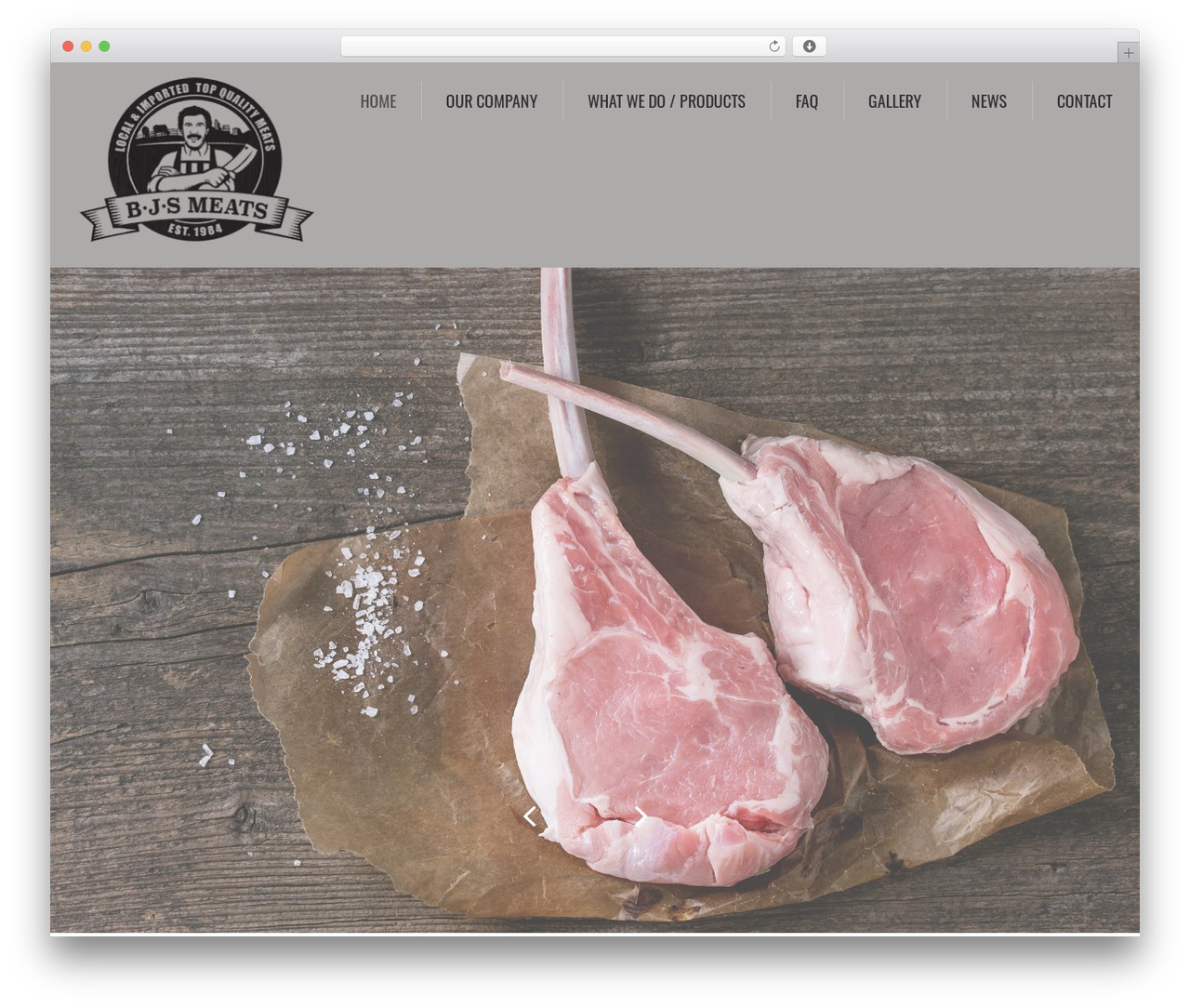 WordPress website theme Cherry Framework - bjsmeats.com WordPress website theme Cherry Framework - bjsmeats.com