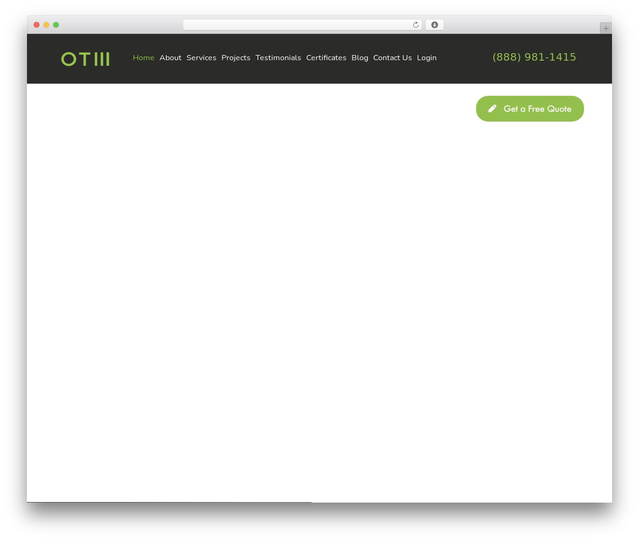 WordPress website theme constructo - otm1designs.com WordPress website theme constructo - otm1designs.com