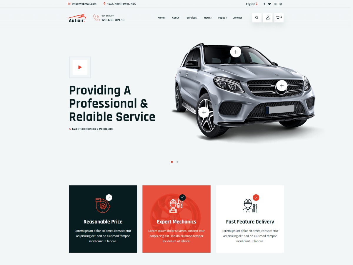 Autixir WordPress shopping theme Autixir WordPress shopping theme