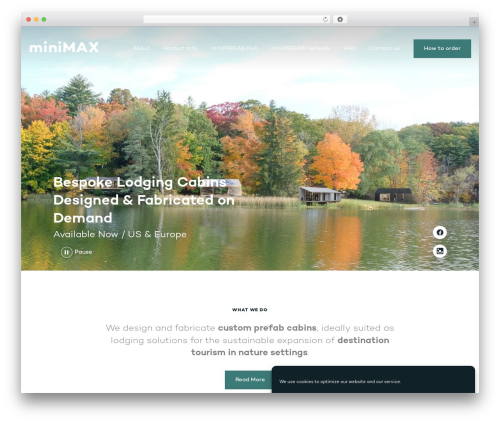 Best WordPress theme gocreations Custom Theme - minimaxliving.com