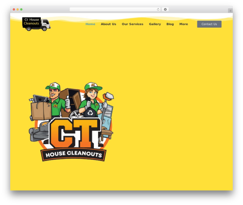 Cleanco theme WordPress - cthousecleanouts.com