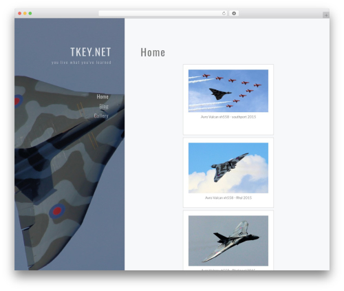 Genesis theme WordPress - tkey.net