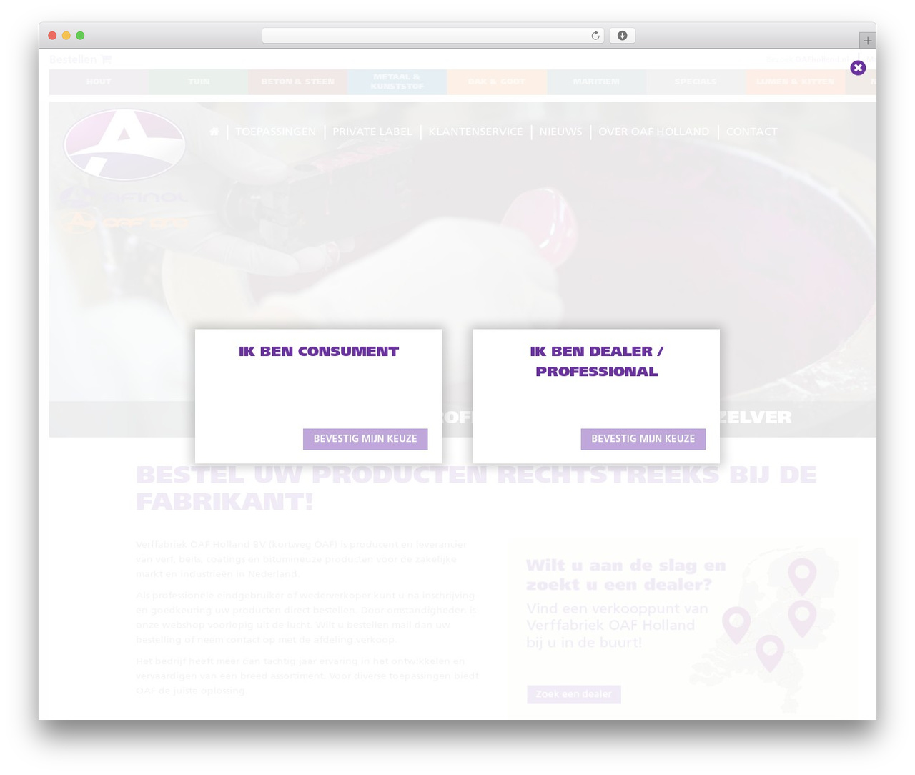Sieronline WP Basisthema- Child theme WordPress - oafholland.nl