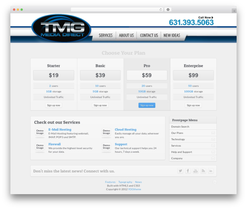 Sync WordPress theme - tmgmediadirect.com