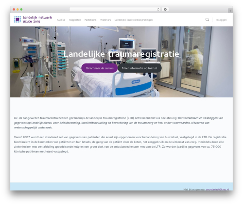 Theme WordPress BuddyBoss Theme - landelijketraumaregistratie.nl