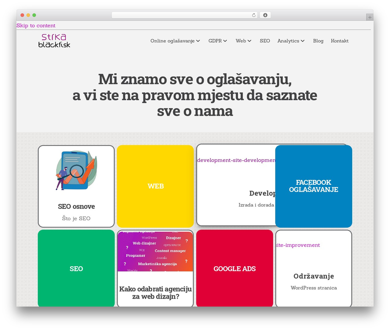 Theme WordPress Pro &ndash; Child Theme - strka.hr