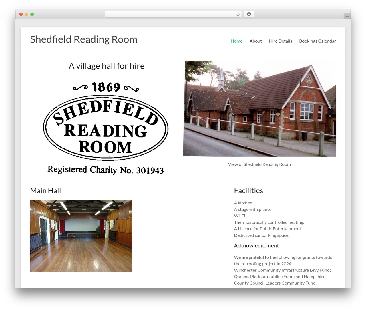Theme WordPress Spacious - shedfieldrr.org.uk