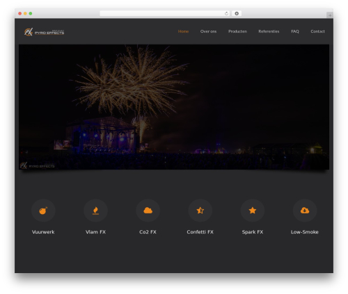 WordPress theme Big Element - grooneypyro.com