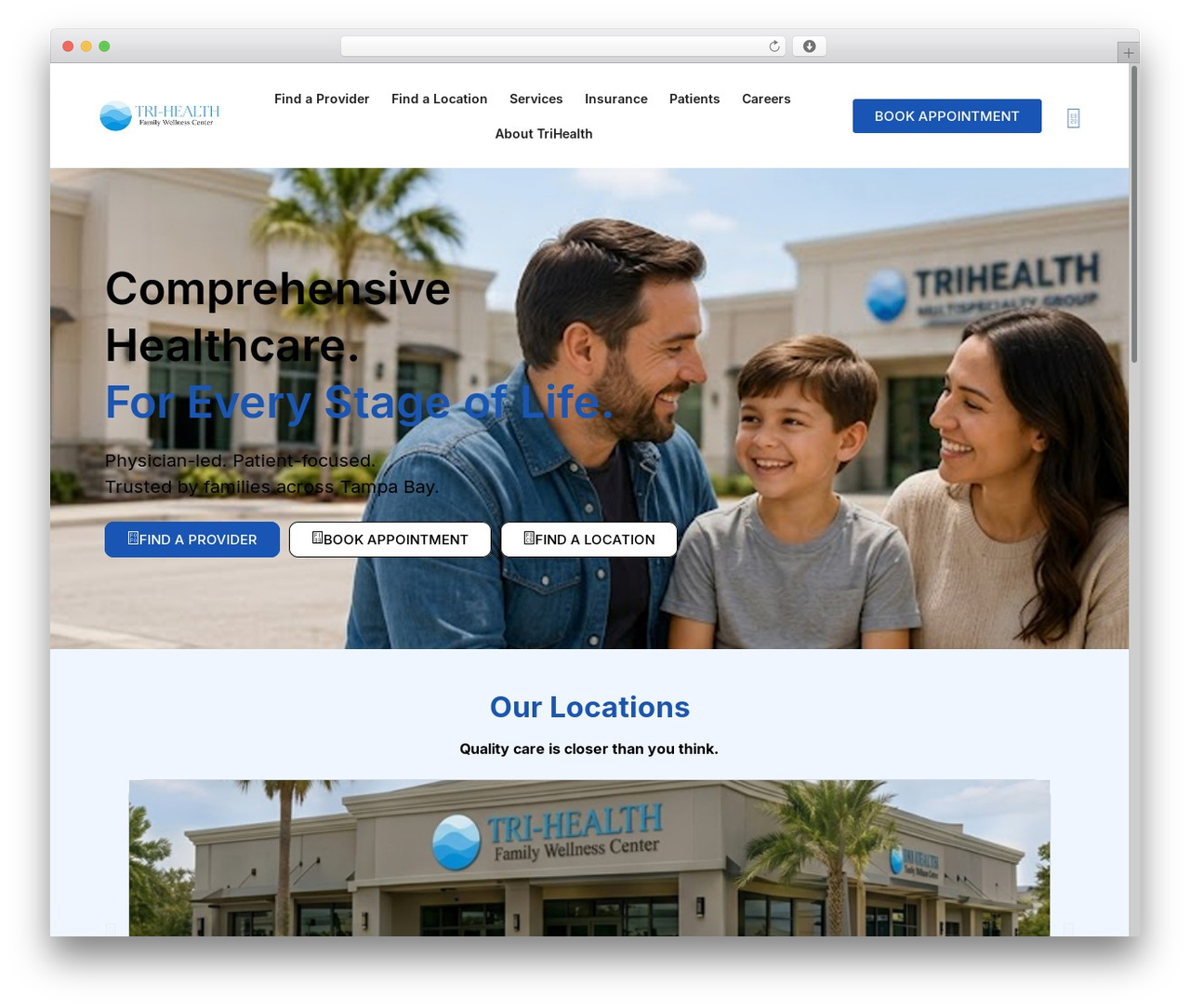 Hello Elementor Child theme WordPress - trihealthfamily.com